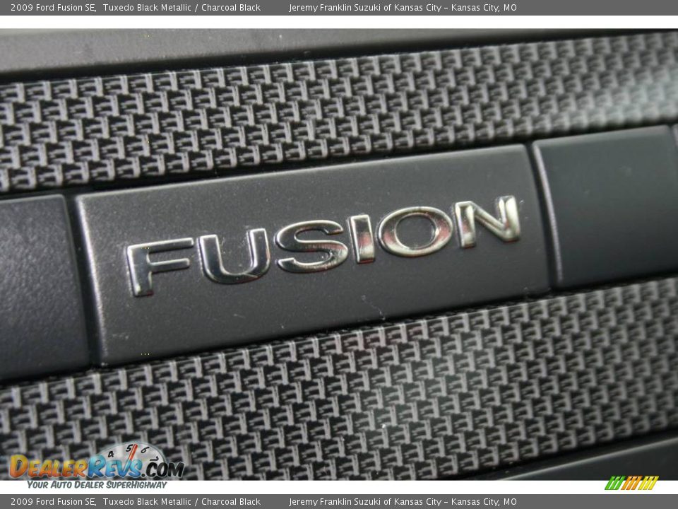2009 Ford Fusion SE Tuxedo Black Metallic / Charcoal Black Photo #13
