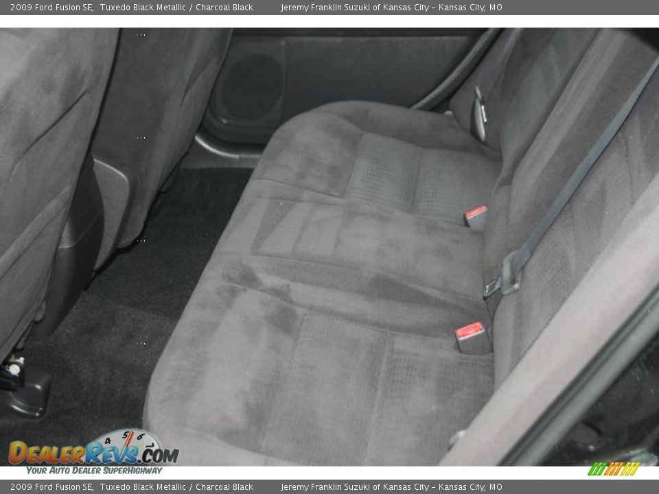 2009 Ford Fusion SE Tuxedo Black Metallic / Charcoal Black Photo #14