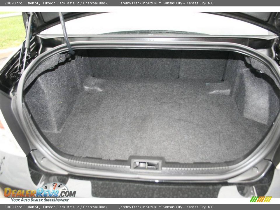 2009 Ford Fusion SE Tuxedo Black Metallic / Charcoal Black Photo #19