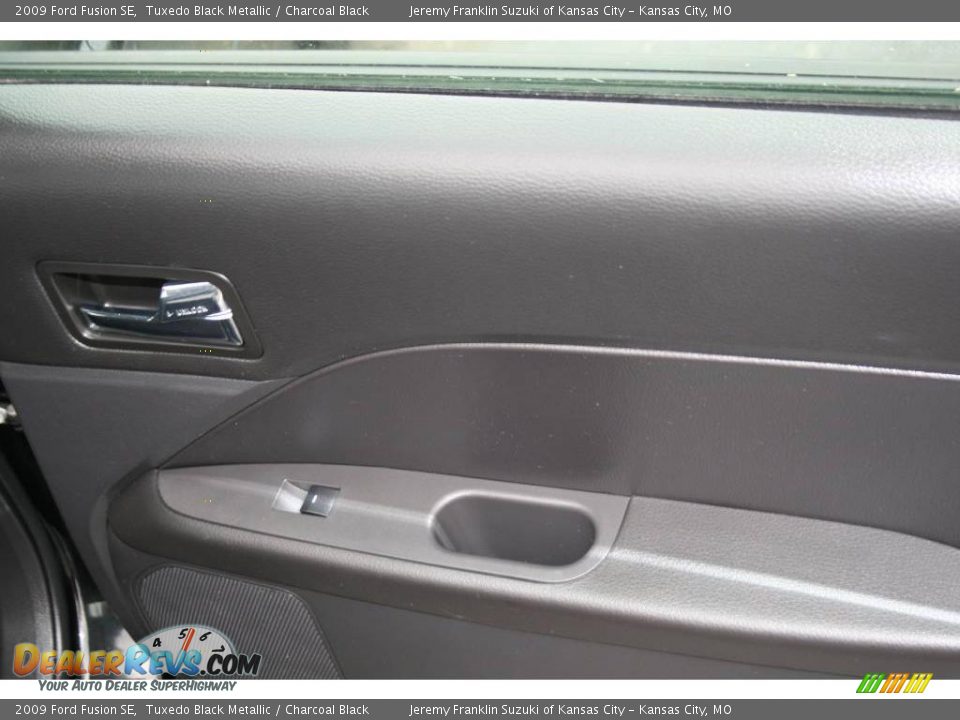 2009 Ford Fusion SE Tuxedo Black Metallic / Charcoal Black Photo #20