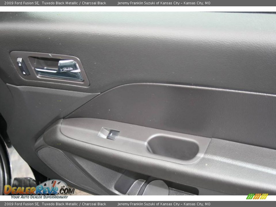 2009 Ford Fusion SE Tuxedo Black Metallic / Charcoal Black Photo #21