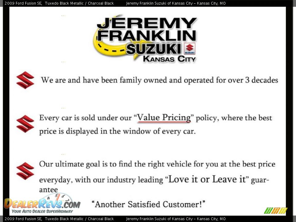 2009 Ford Fusion SE Tuxedo Black Metallic / Charcoal Black Photo #24
