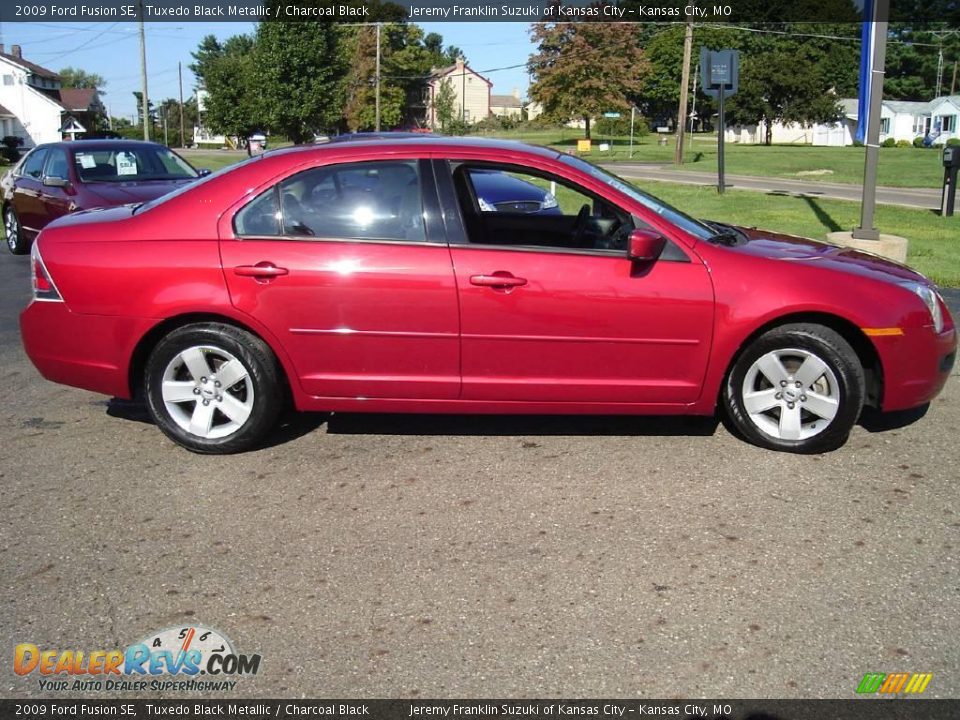 2009 Ford Fusion SE Tuxedo Black Metallic / Charcoal Black Photo #30