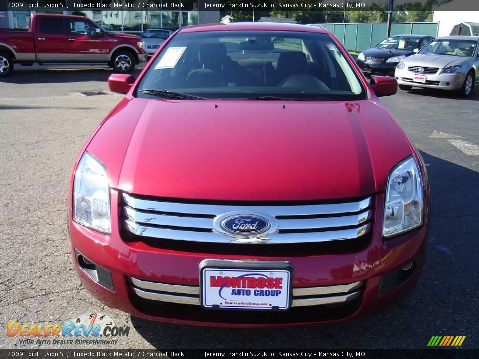 2009 Ford Fusion SE Tuxedo Black Metallic / Charcoal Black Photo #32
