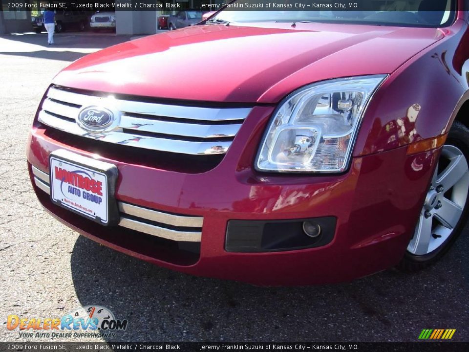2009 Ford Fusion SE Tuxedo Black Metallic / Charcoal Black Photo #33