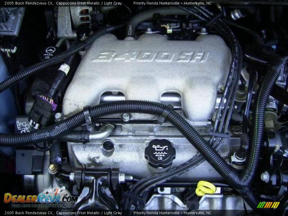 2005 Buick Rendezvous CX Cappuccino Frost Metallic / Light Gray Photo #19