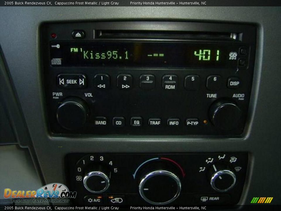 2005 Buick Rendezvous CX Cappuccino Frost Metallic / Light Gray Photo #21