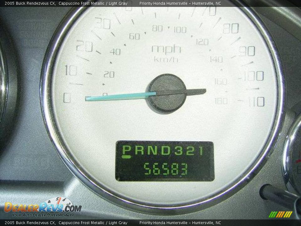 2005 Buick Rendezvous CX Cappuccino Frost Metallic / Light Gray Photo #22