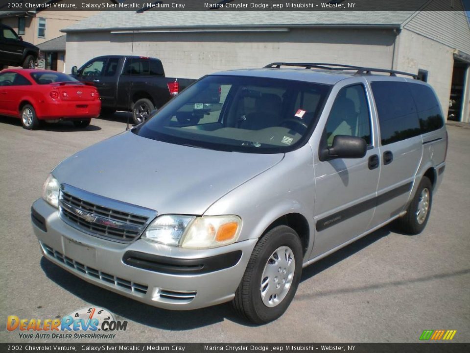 2002 Chevrolet Venture Galaxy Silver Metallic / Medium Gray Photo #1