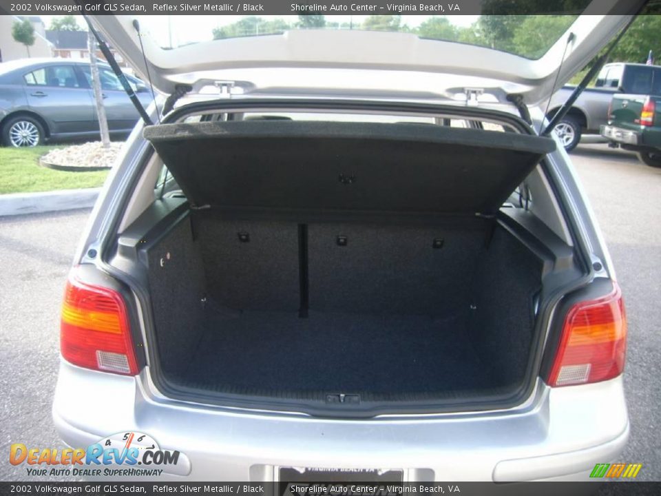 2002 Volkswagen Golf GLS Sedan Reflex Silver Metallic / Black Photo #14