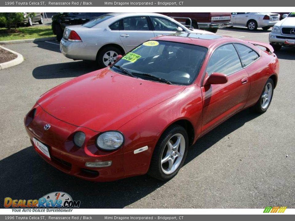 1996 Toyota Celica ST Renaissance Red / Black Photo #1