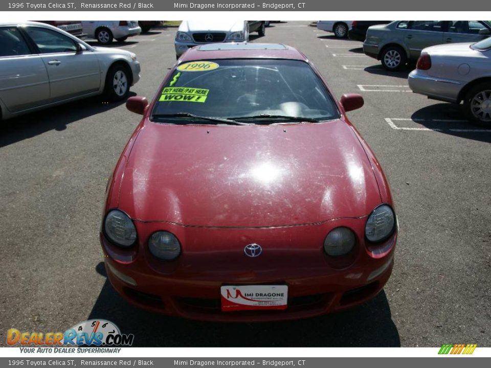1996 Toyota Celica ST Renaissance Red / Black Photo #2