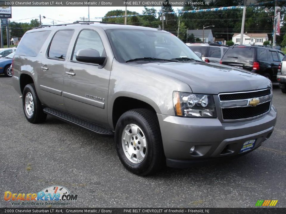 2009 Chevrolet Suburban LT 4x4 Greystone Metallic / Ebony Photo #2