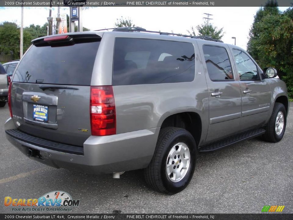 2009 Chevrolet Suburban LT 4x4 Greystone Metallic / Ebony Photo #4