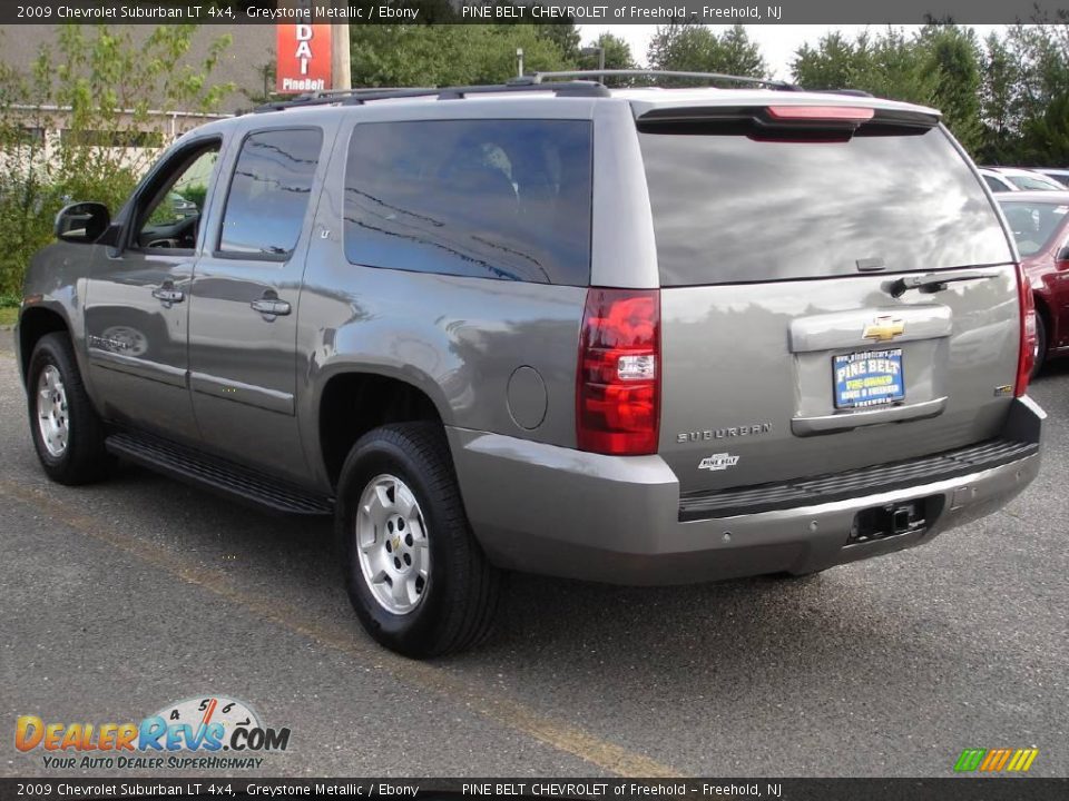 2009 Chevrolet Suburban LT 4x4 Greystone Metallic / Ebony Photo #5