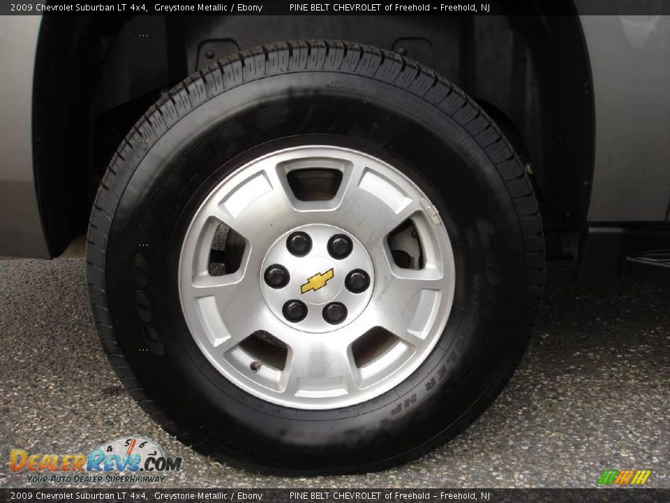 2009 Chevrolet Suburban LT 4x4 Greystone Metallic / Ebony Photo #6