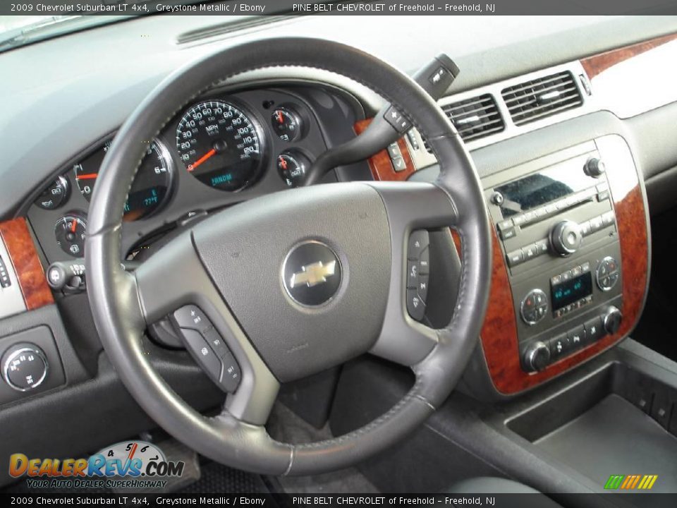 2009 Chevrolet Suburban LT 4x4 Greystone Metallic / Ebony Photo #9