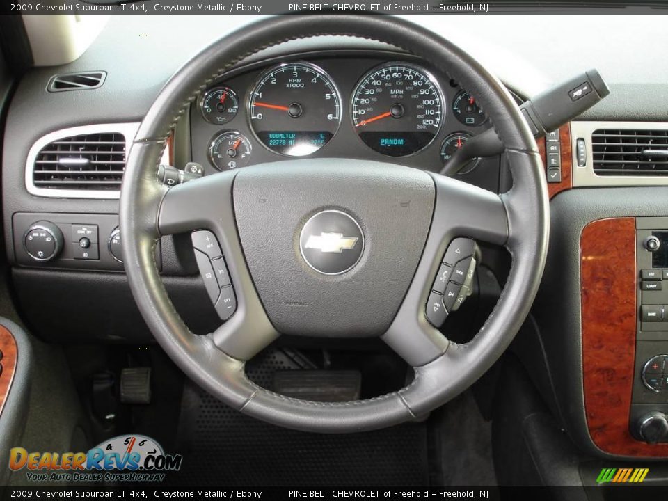 2009 Chevrolet Suburban LT 4x4 Greystone Metallic / Ebony Photo #11