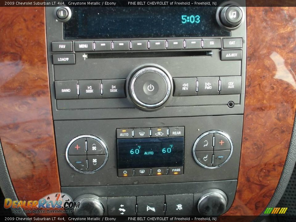 2009 Chevrolet Suburban LT 4x4 Greystone Metallic / Ebony Photo #13