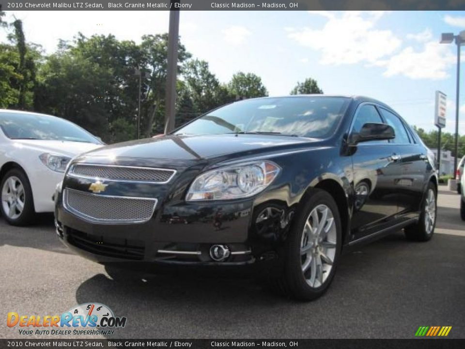2010 Chevrolet Malibu LTZ Sedan Black Granite Metallic / Ebony Photo #1
