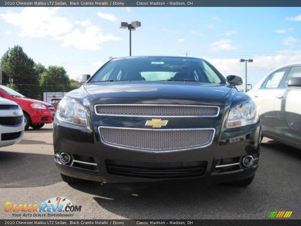 2010 Chevrolet Malibu LTZ Sedan Black Granite Metallic / Ebony Photo #2