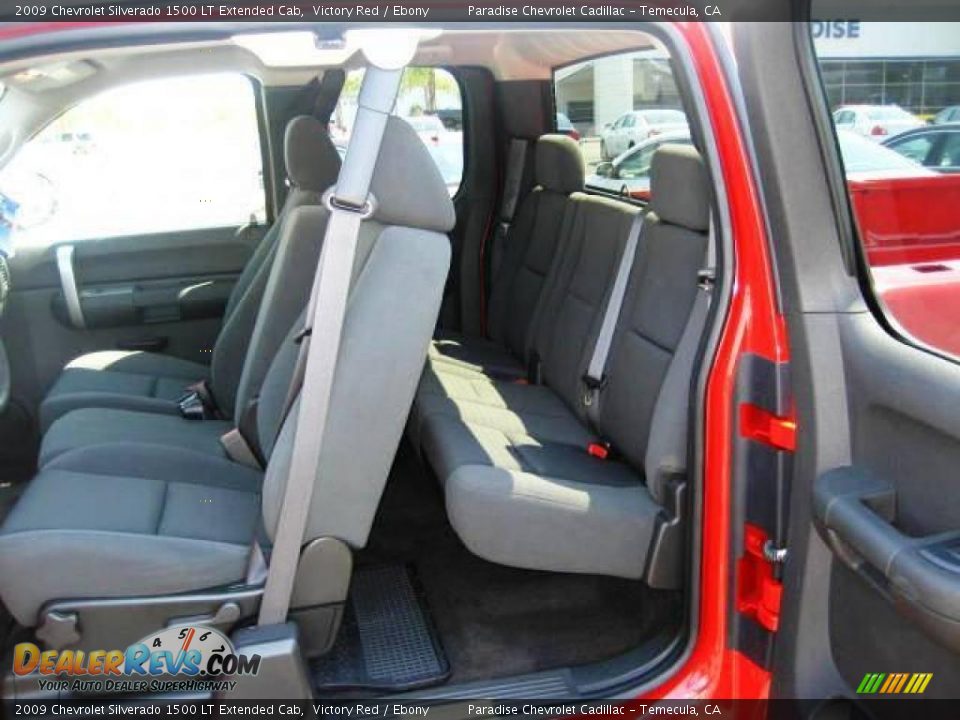 2009 Chevrolet Silverado 1500 LT Extended Cab Victory Red / Ebony Photo #14