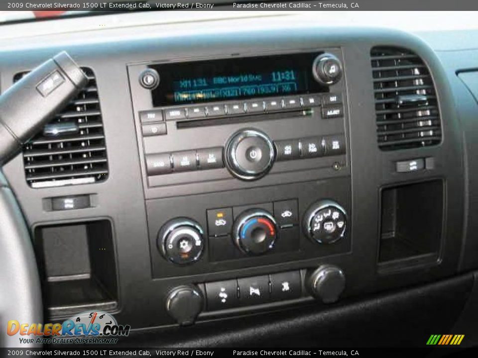 2009 Chevrolet Silverado 1500 LT Extended Cab Victory Red / Ebony Photo #16