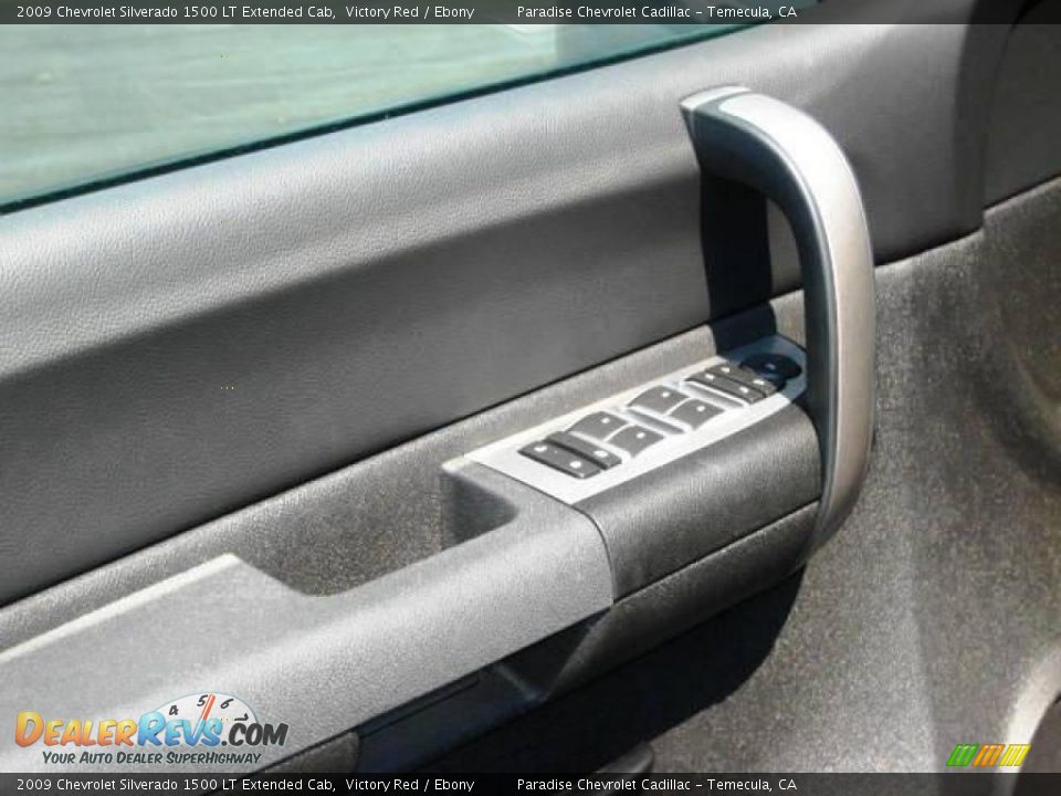 2009 Chevrolet Silverado 1500 LT Extended Cab Victory Red / Ebony Photo #18