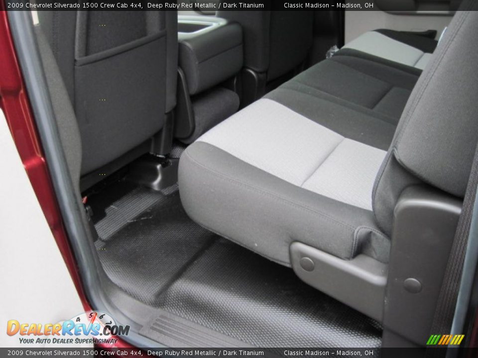 2009 Chevrolet Silverado 1500 Crew Cab 4x4 Deep Ruby Red Metallic / Dark Titanium Photo #7