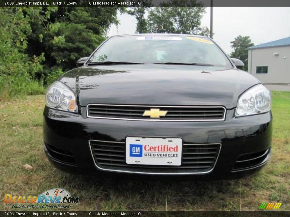 2009 Chevrolet Impala LS Black / Ebony Photo #2