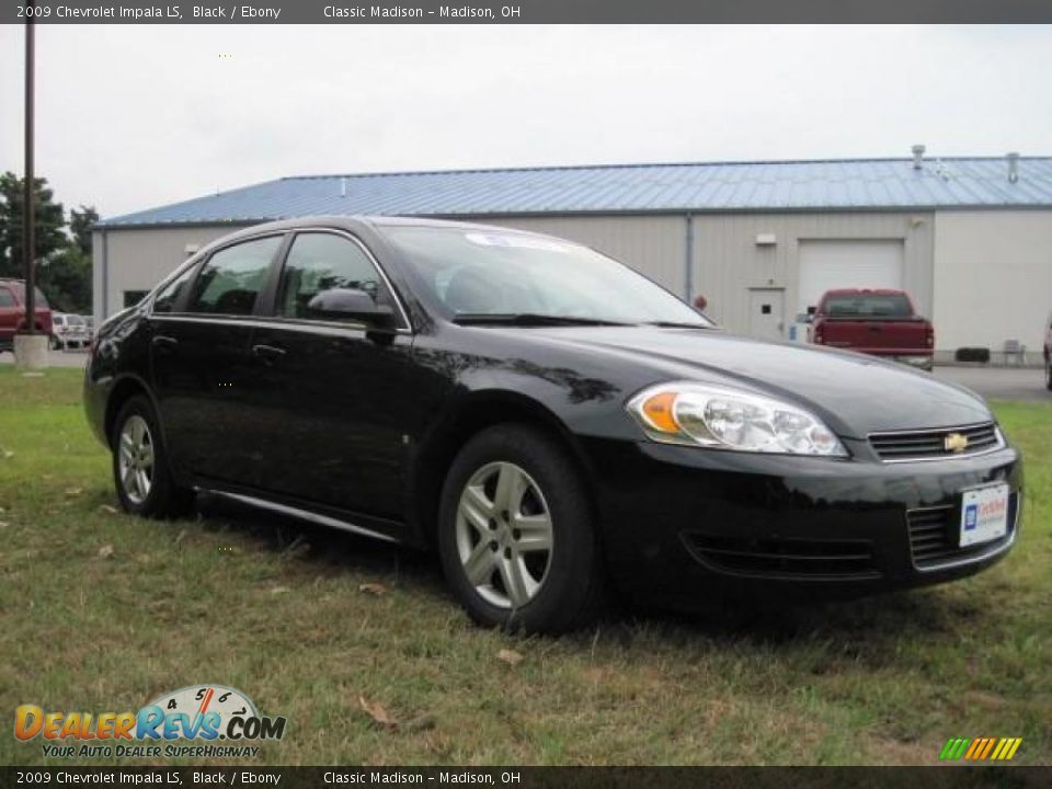 2009 Chevrolet Impala LS Black / Ebony Photo #3