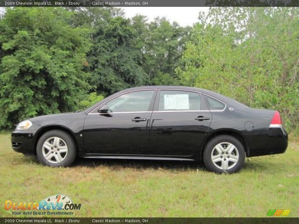 2009 Chevrolet Impala LS Black / Ebony Photo #6