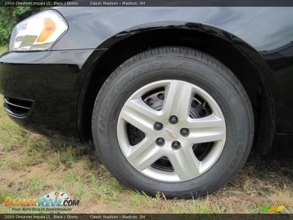 2009 Chevrolet Impala LS Black / Ebony Photo #7