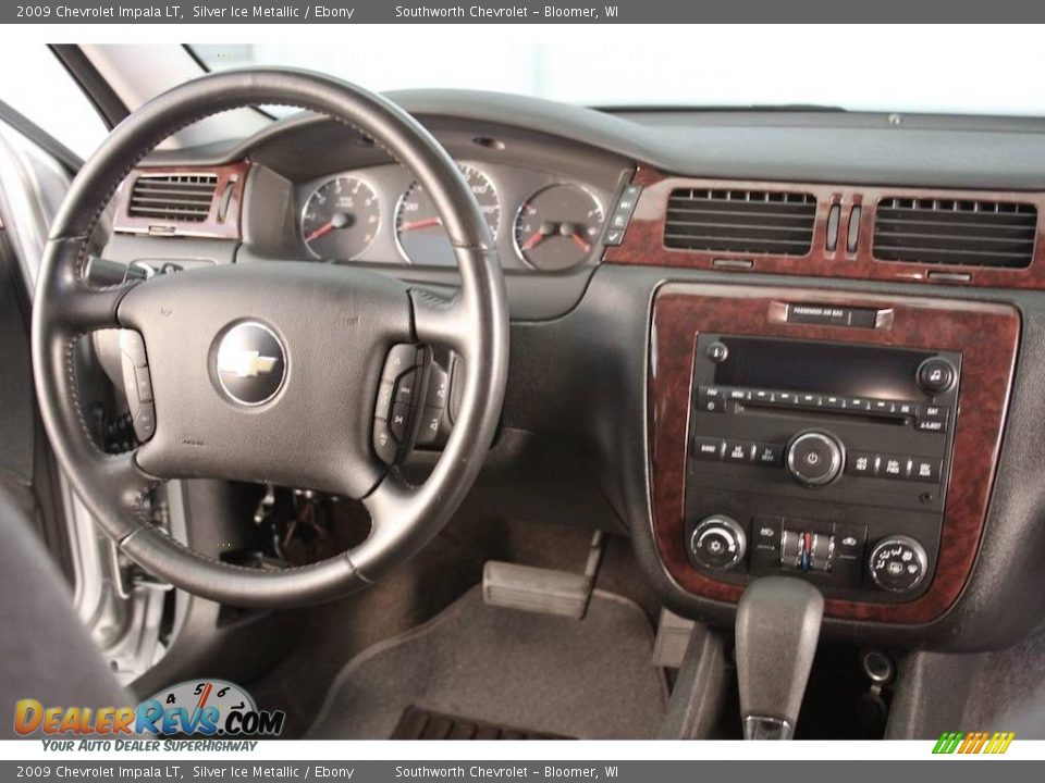 2009 Chevrolet Impala LT Silver Ice Metallic / Ebony Photo #6