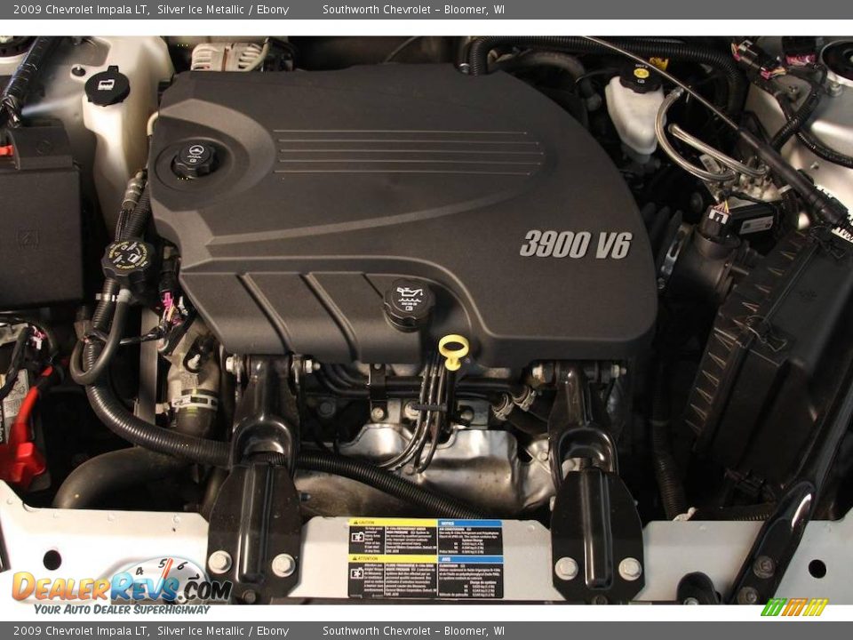2009 Chevrolet Impala LT Silver Ice Metallic / Ebony Photo #10