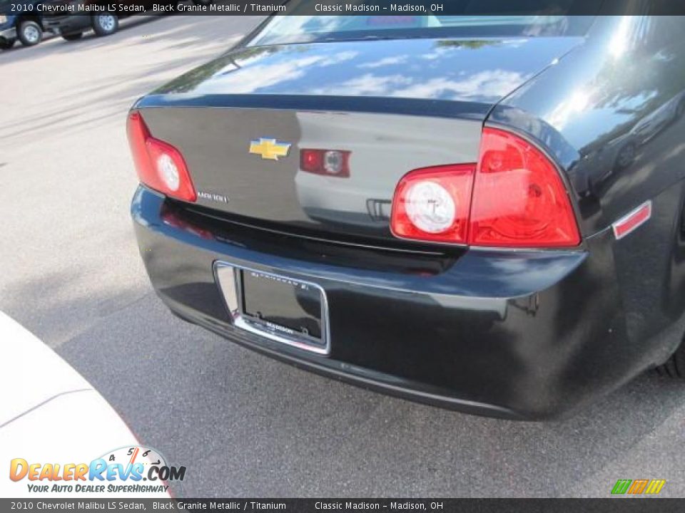 2010 Chevrolet Malibu LS Sedan Black Granite Metallic / Titanium Photo #4