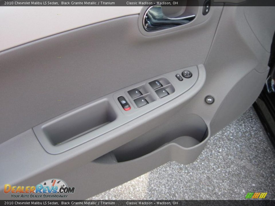 2010 Chevrolet Malibu LS Sedan Black Granite Metallic / Titanium Photo #6