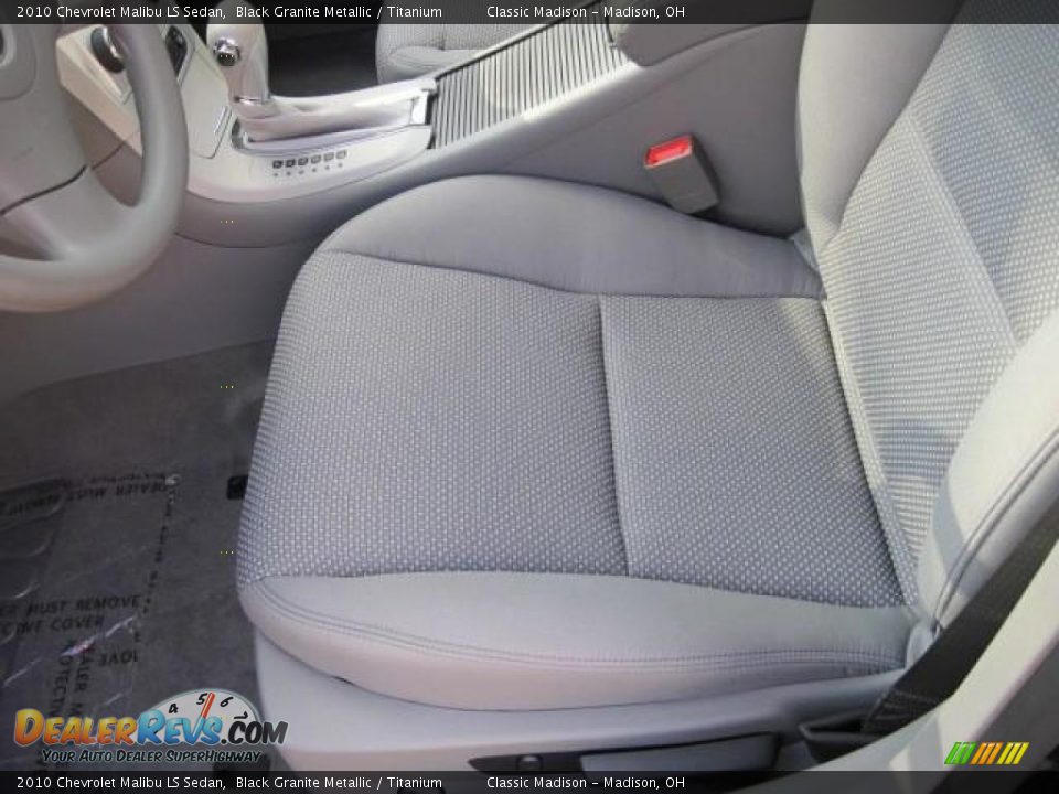 2010 Chevrolet Malibu LS Sedan Black Granite Metallic / Titanium Photo #7