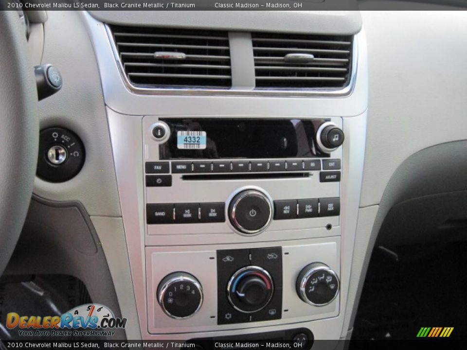 2010 Chevrolet Malibu LS Sedan Black Granite Metallic / Titanium Photo #9