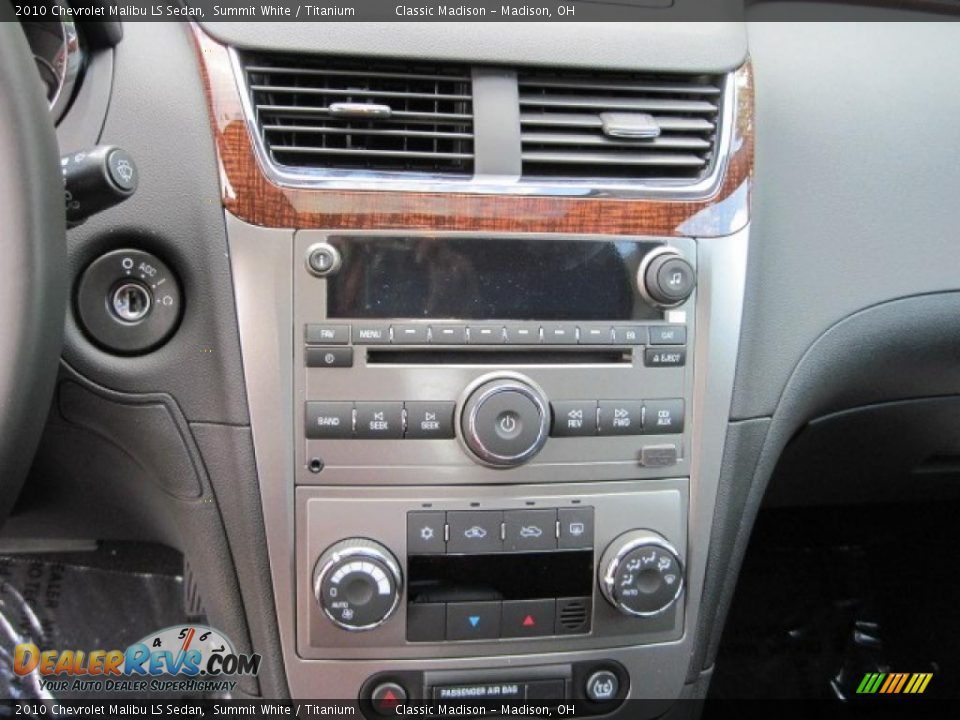2010 Chevrolet Malibu LS Sedan Summit White / Titanium Photo #11