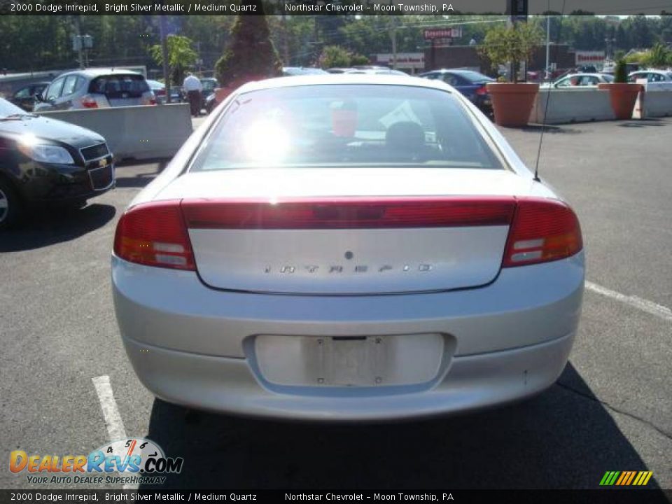 2000 Dodge Intrepid Bright Silver Metallic / Medium Quartz Photo #4