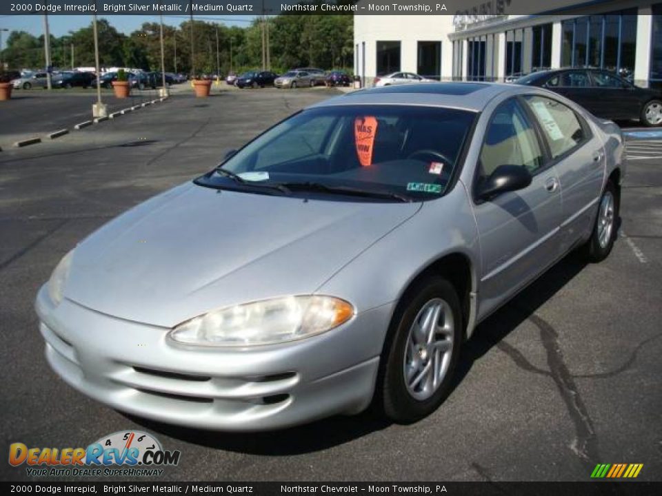 2000 Dodge Intrepid Bright Silver Metallic / Medium Quartz Photo #7