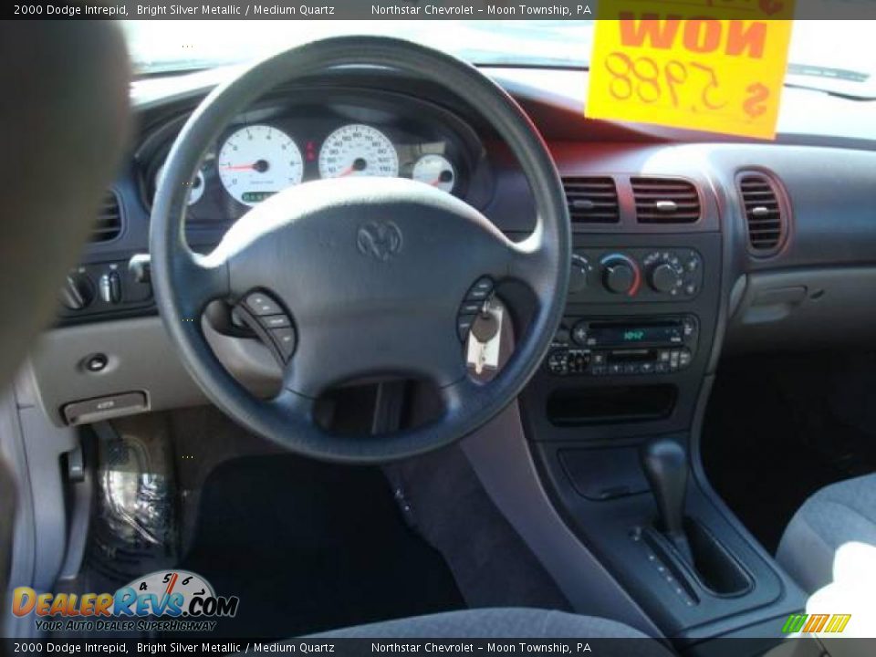 2000 Dodge Intrepid Bright Silver Metallic / Medium Quartz Photo #12