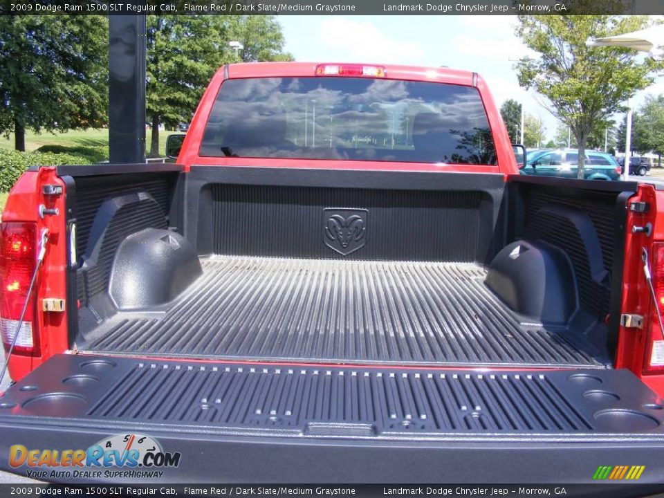 2009 Dodge Ram 1500 SLT Regular Cab Flame Red / Dark Slate/Medium Graystone Photo #6
