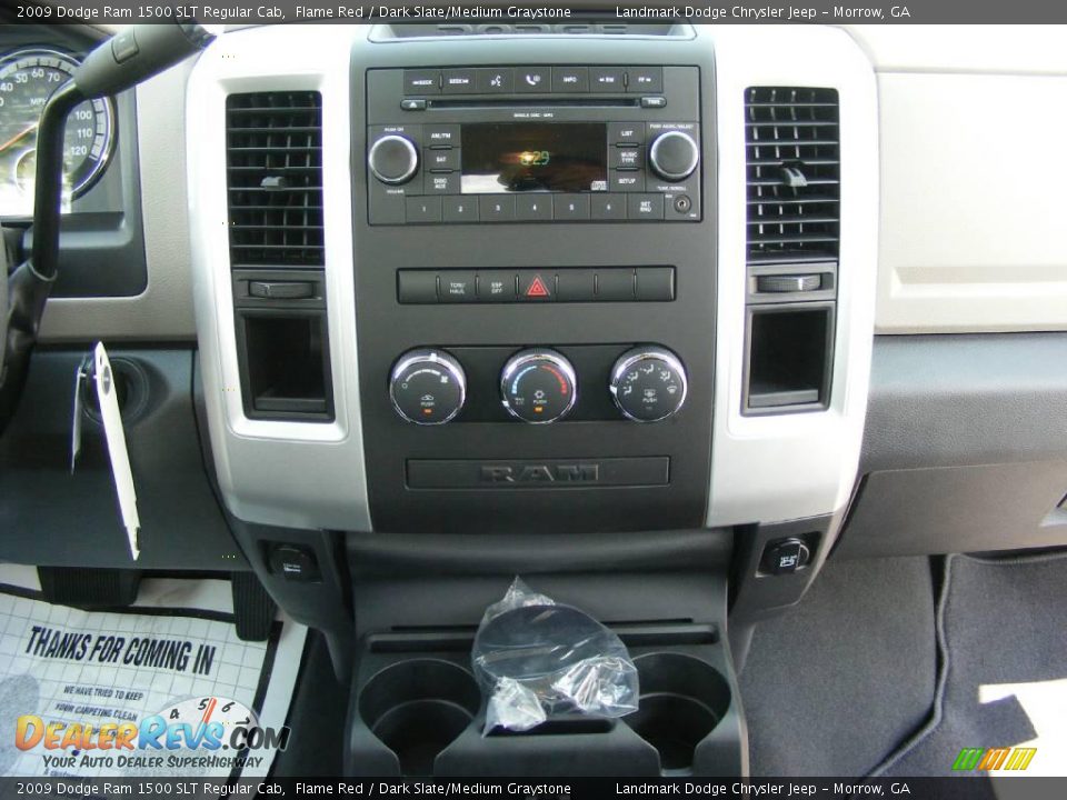 2009 Dodge Ram 1500 SLT Regular Cab Flame Red / Dark Slate/Medium Graystone Photo #8