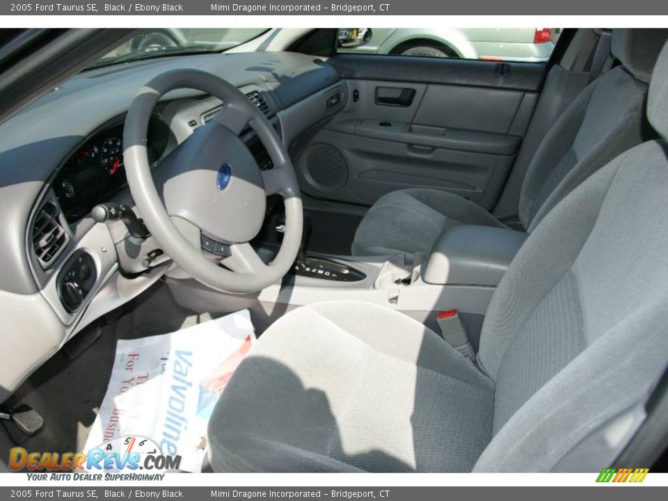 2005 Ford Taurus SE Black / Ebony Black Photo #10