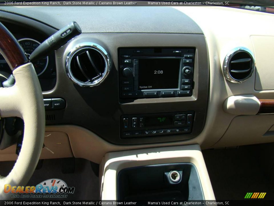 2006 Ford Expedition King Ranch Dark Stone Metallic / Castano Brown Leather Photo #18
