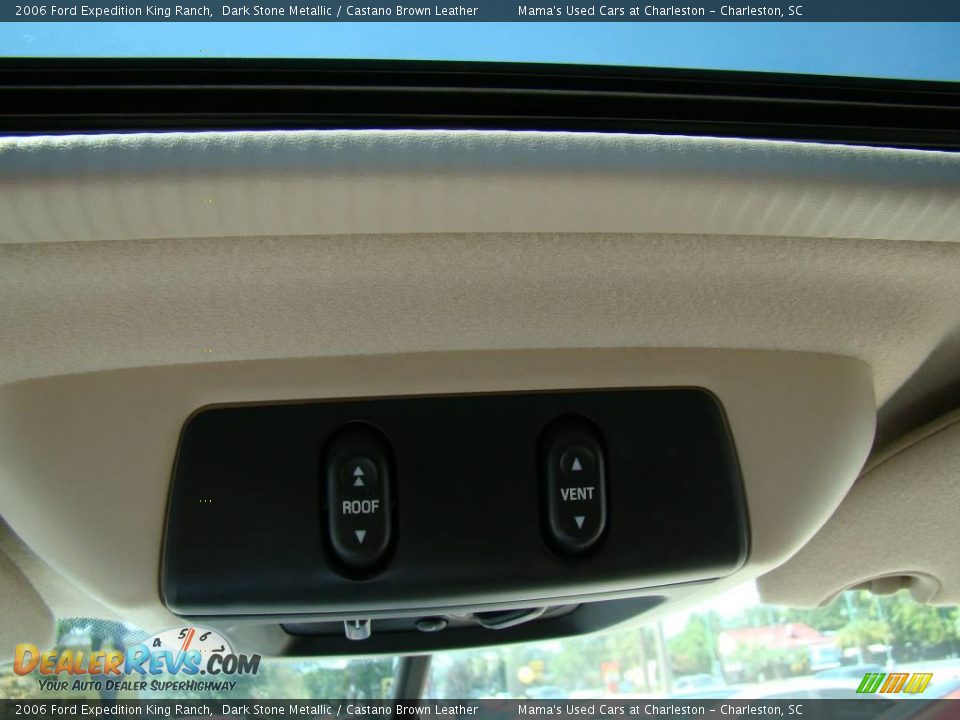2006 Ford Expedition King Ranch Dark Stone Metallic / Castano Brown Leather Photo #22