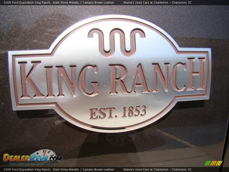 2006 Ford Expedition King Ranch Dark Stone Metallic / Castano Brown Leather Photo #31