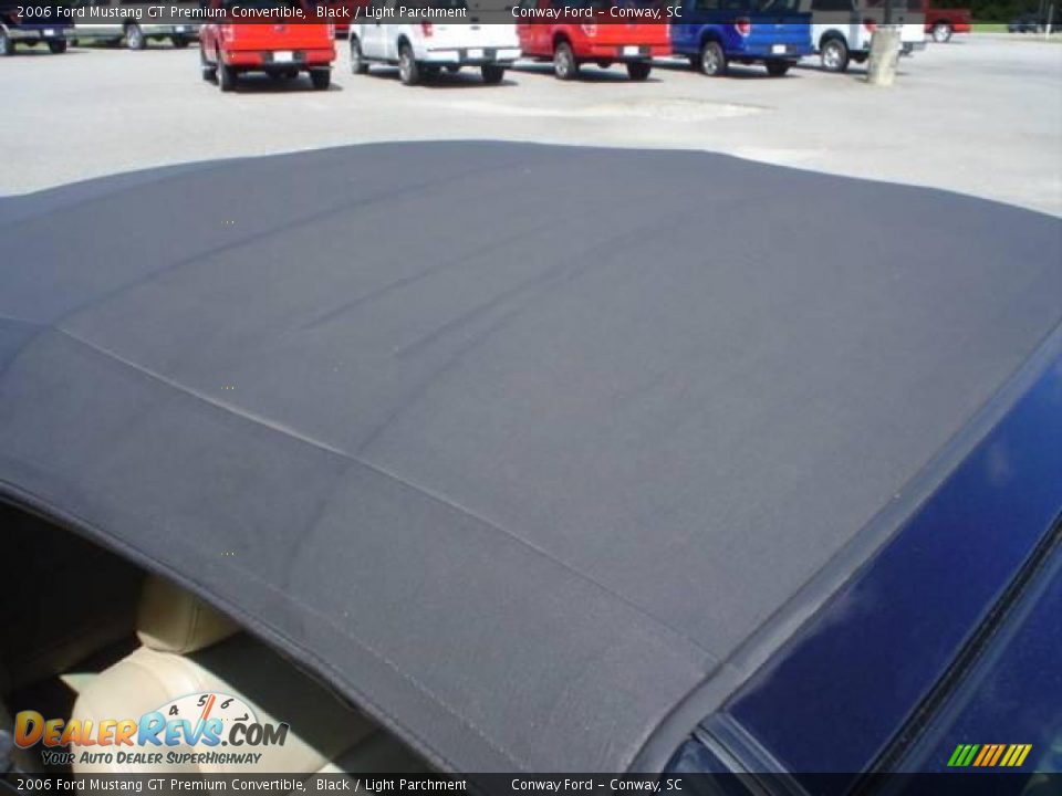 2006 Ford Mustang GT Premium Convertible Black / Light Parchment Photo #19